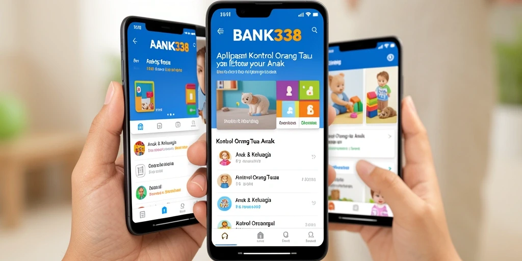 Antarmuka intuitif BANK338 untuk kontrol orang tua.
