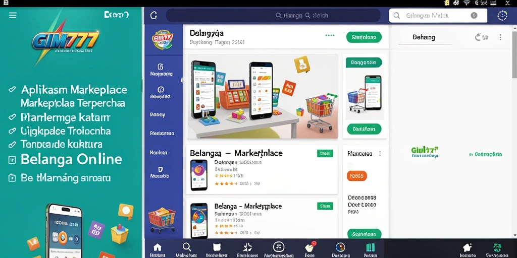 Tampilan antarmuka GIM777 yang user-friendly dan menarik.