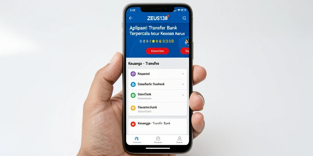 Antarmuka pengguna aplikasi ZEUS138 yang intuitif dan fungsional.